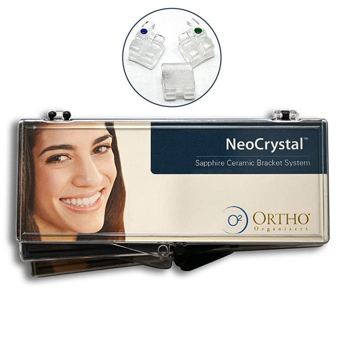 براکت سرامیکی Ortho Organizer  New Crystal - 1