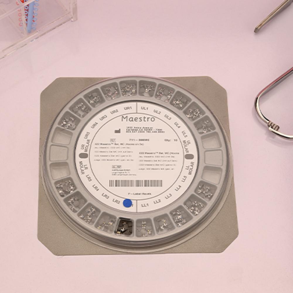 براکت فلزی 10 کیسی Ortho Organizer - 1